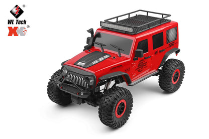 WLtoys 104311 1/10 scale remote control crawler designed in a Jeep Wrangler style