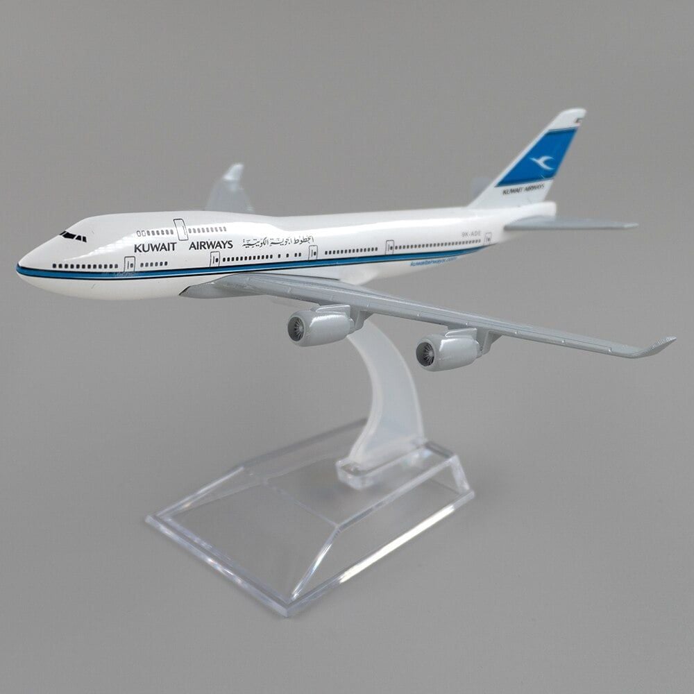 Kuwait Airways Airline B747 16CM 1:400 Diecast Scale Model