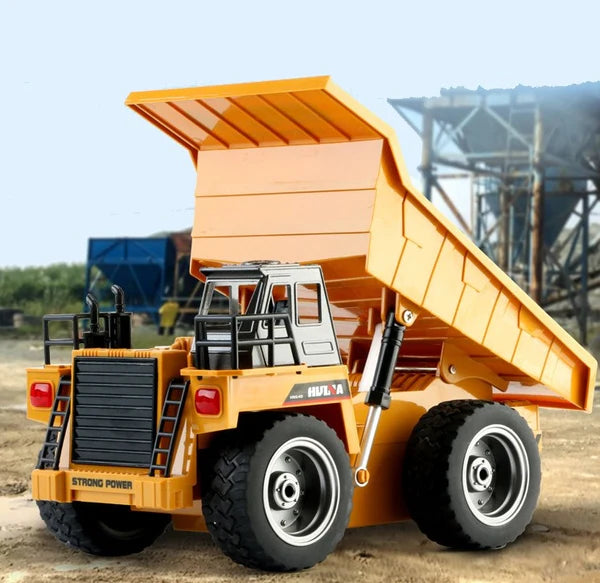 Huina 1534 RC Dump Truck – Heavy Duty 1/18 Scale Construction Model