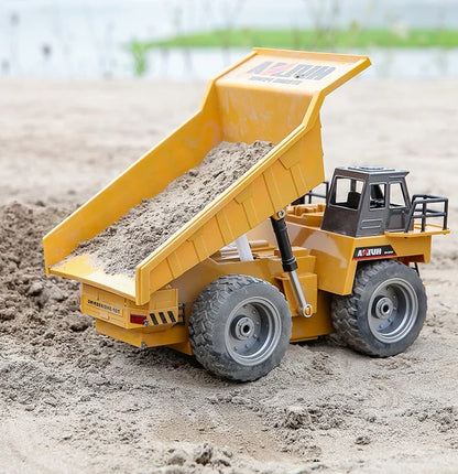 Huina 1534 RC Dump Truck – Heavy Duty 1/18 Scale Construction Model