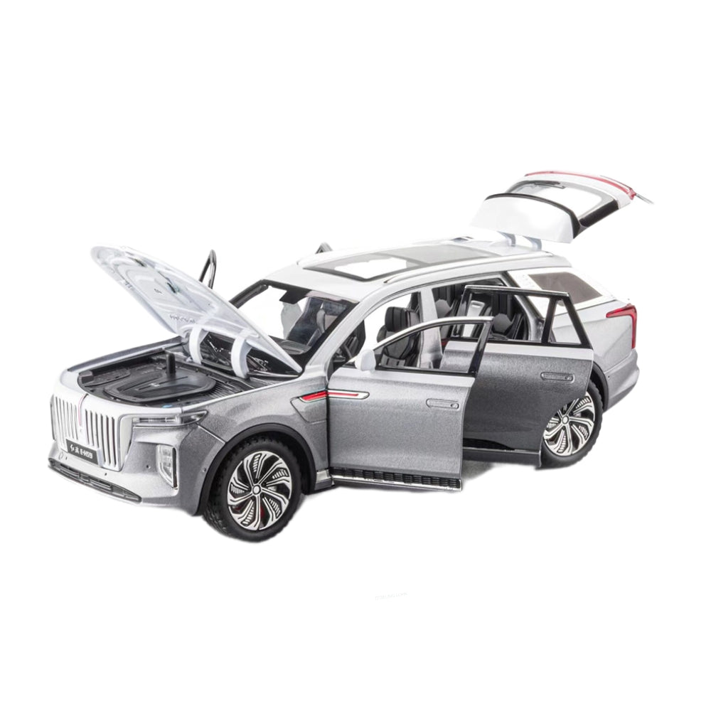Hongqi E-HS9 luxury SUV 1:24 Diecast Scale Model Car
