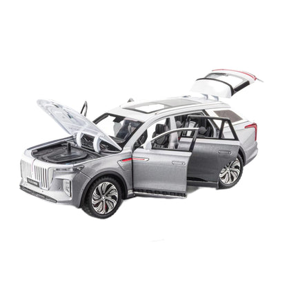 Hongqi E-HS9 luxury SUV 1:24 Diecast Scale Model Car