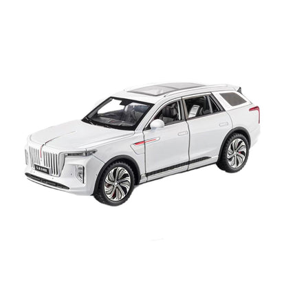 Hongqi E-HS9 luxury SUV 1:24 Diecast Scale Model Car