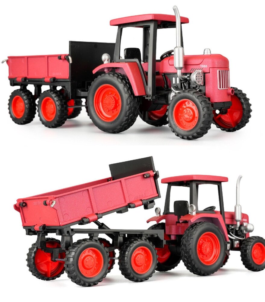 Tractor with Trailer 1:24 Diecast Scale Model
