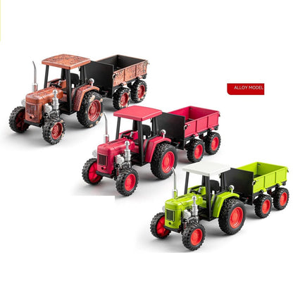 Tractor with Trailer 1:24 Diecast Scale Model