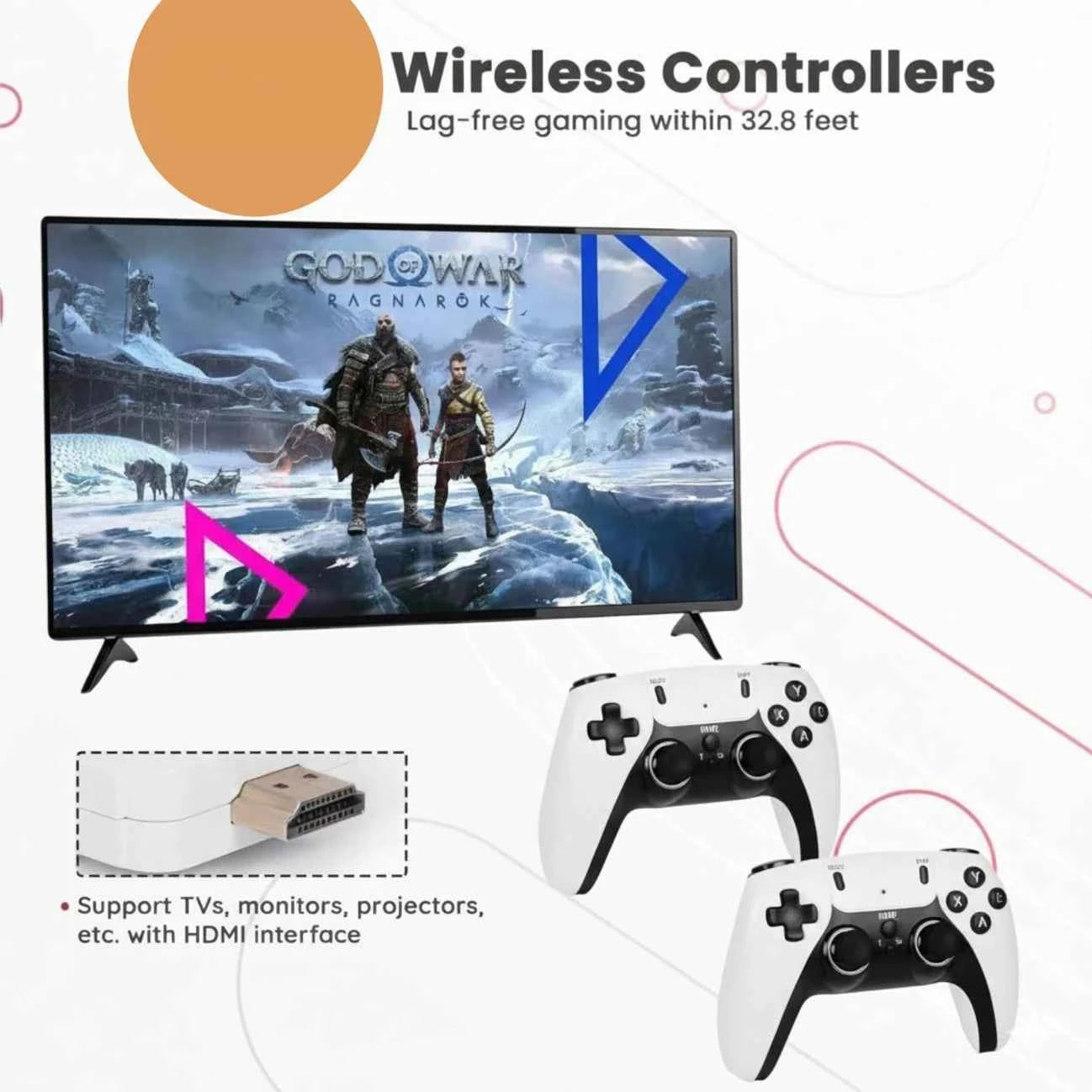 M22 Game Stick is a 4K HDMI retro video game