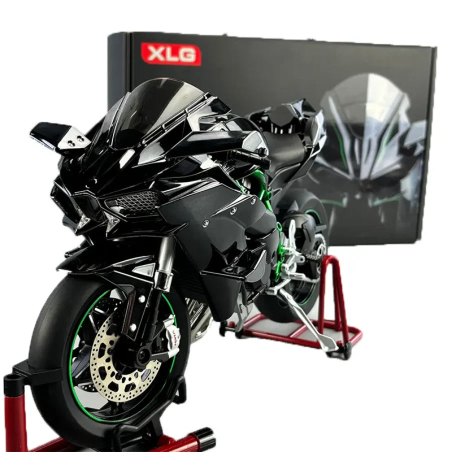 Kawasaki Ninja H2R Smoke 1:6 Diecast Alloy Model Bike