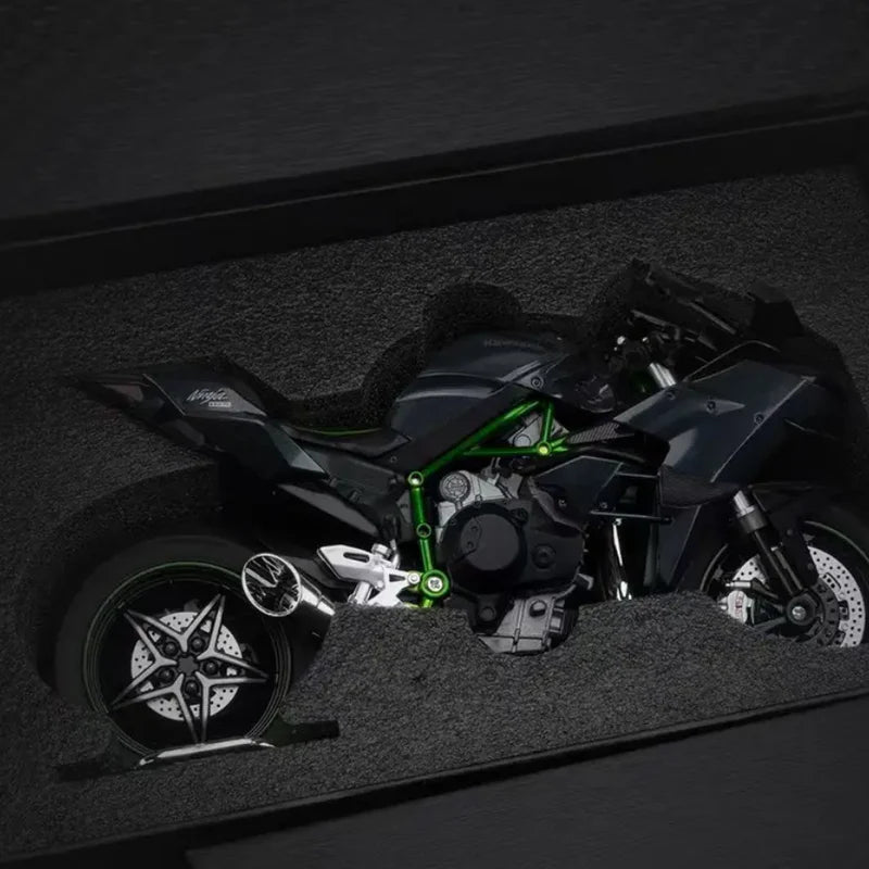 Kawasaki Ninja H2R Smoke 1:9 Diecast Alloy Model Bike