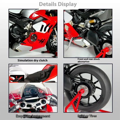 Ducati V4S Key Smoke 1:6 Diecast Alloy Model Bike