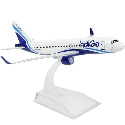 IndiGo Airline 16CM 1:400 Diecast Scale Model