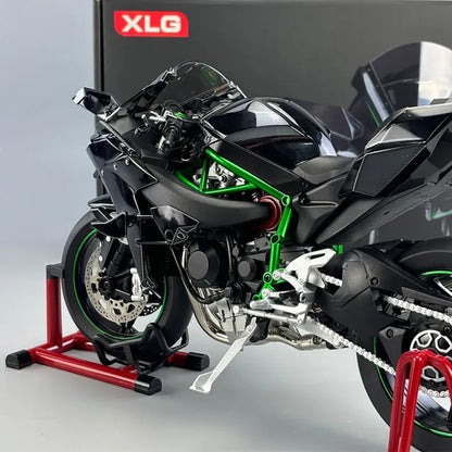 Kawasaki Ninja H2R Smoke 1:6 Diecast Alloy Model Bike