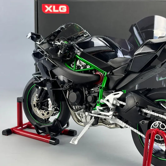 Kawasaki Ninja H2R Smoke 1:6 Diecast Alloy Model Bike