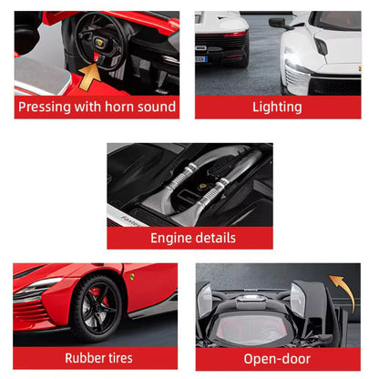 Ferrari Daytona SP3 1:24 Diecast Scale Model Car