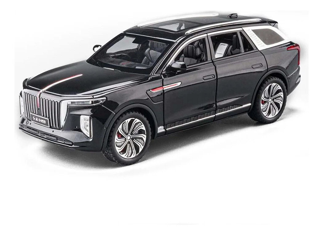 Hongqi E-HS9 luxury SUV 1:24 Diecast Scale Model Car