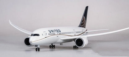 UNITED BOEING 787 Passenger Plane 47CM 1:160 Diecast Scale Model