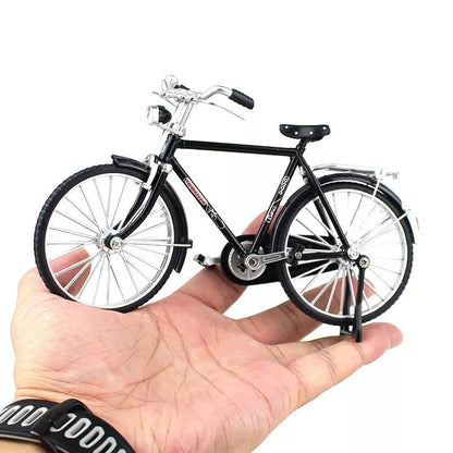 Vintage bicycle 1:10 diecast scale model