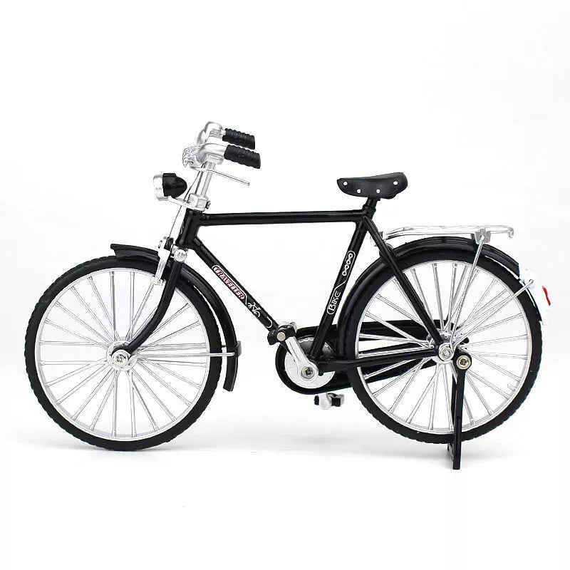 Vintage bicycle 1:10 diecast scale model