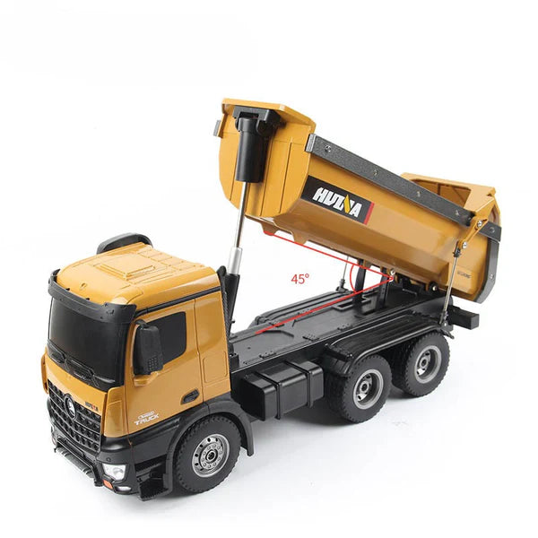 Huina 1573 1:14 Remote Control Dumper Truck