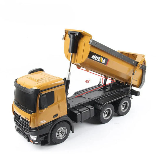 Huina 1573 1:14 Remote Control Dumper Truck